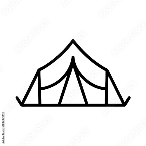 Army Tent for web and graphic design