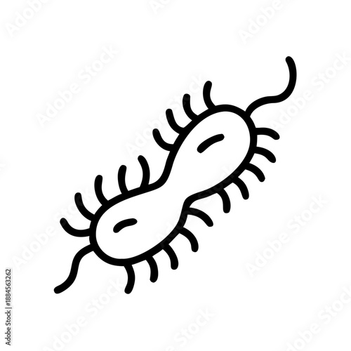Bacterium for web and graphic design