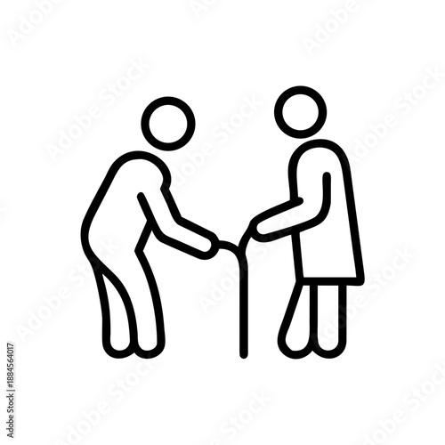 Elderly Support for web and graphic design