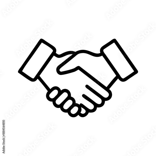 Handshake for web and graphic design