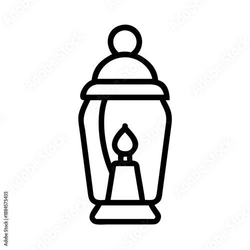 Outdoor Lantern for web and graphic design