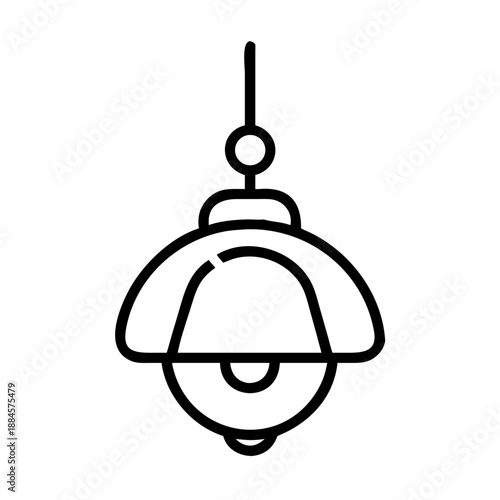 Pendant Light for web and graphic design