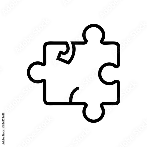 Puzzle Piece for web and graphic design