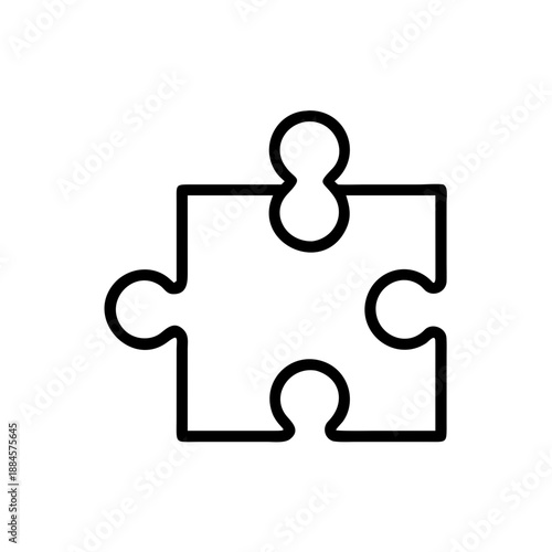Puzzle Code Piece for web and graphic design
