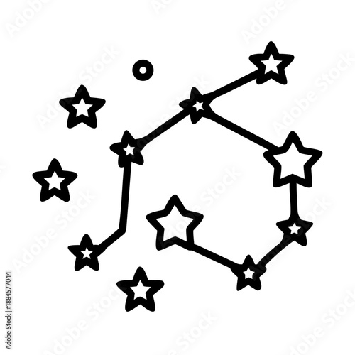 Star Constellation for web and graphic design