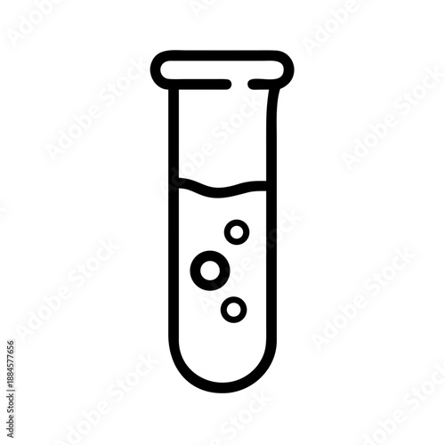Test Tube Sample for web and graphic design