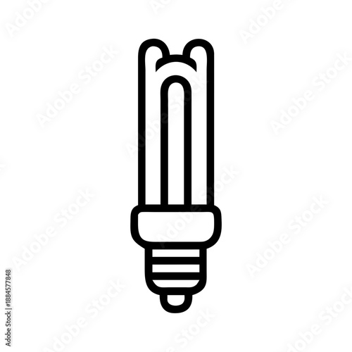 Tube Fluorescent Bulbs for web and graphic design