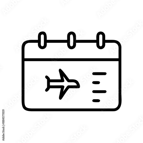 Travel Calendar for web and graphic design