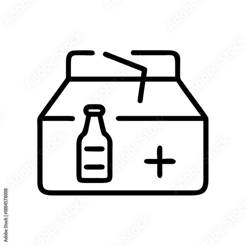 Vaccine Supply Box for web and graphic design