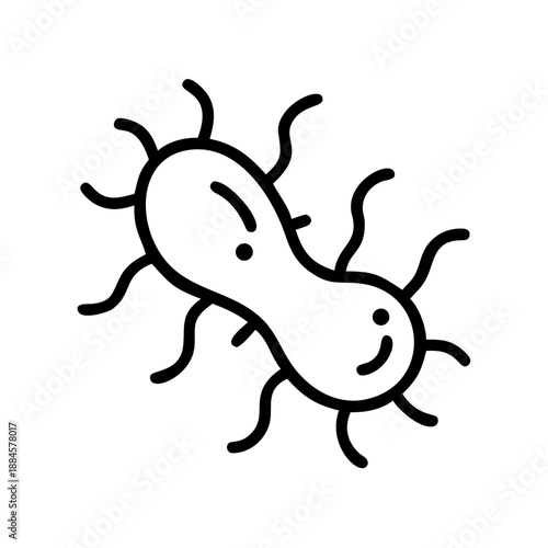 Viral Microbe for web and graphic design