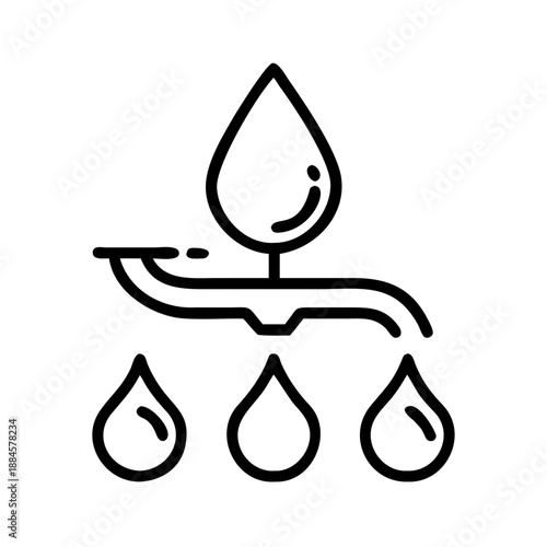 Water Droplet for web and graphic design