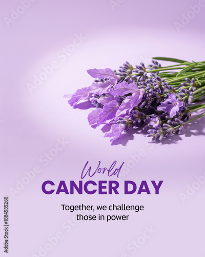 World Cancer Day Poster Design | Raising Awareness for Cancer Prevention & Screening