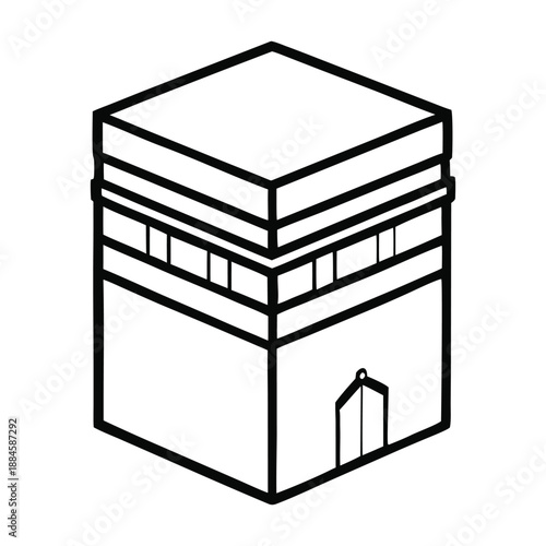 The Kaaba in Mecca stands at the heart of Islam, a sacred black cube draped in silk, drawing millions of pilgrims who gather in unity, prayer, and devotion.
