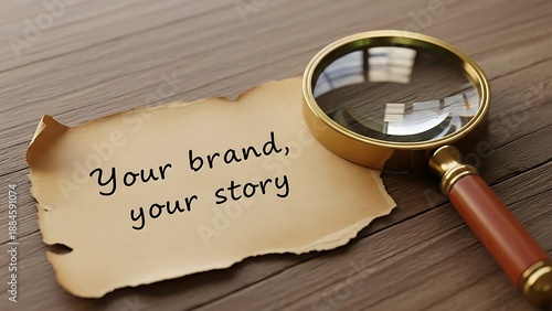 Magnifying brand story
