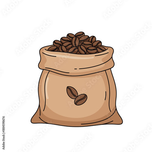 Sack Of Coffee Beans