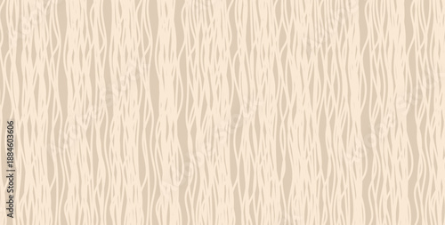 Abstract pattern with light beige and cream wavy vertical lines creating an organic seamless decorative background