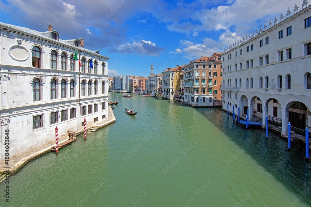 Fototapeta premium Venice Italy historic canals and architecture