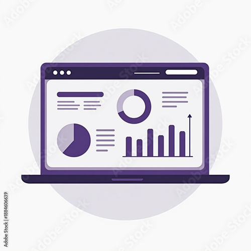 Machine learning dashboard icon