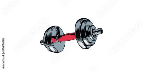 barbell and dumbbell icon vector, sports heavy weights barbell vector, silhouette
