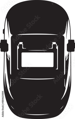 Welding helmet shield protective gear safety equipment for industrial workers and metalworkers