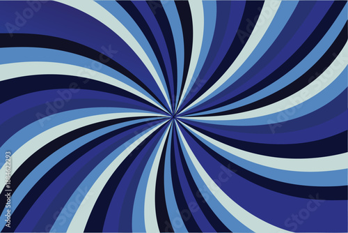 A radiating swirl pattern composed of various shades of blue and