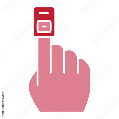 Pulse Oximeter on Finger