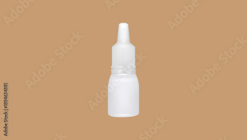 Refillable Plastic Nasal Spray Bottle for Medical and Personal Care Use