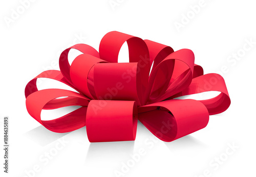 Tablou pe pânză A festive presentation with a luxurious ribbon, a luxurious gift package for a c