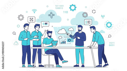 Team Collaboration on Cloud Technology Project