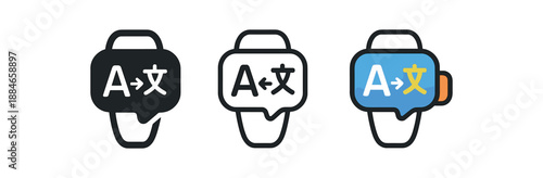 future lifestyle wearable translation badge minimal