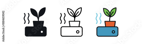 future lifestyle compact air cleaning plant system