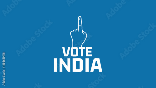 Vote India Graphic Encouraging Democratic Participation and Civic Responsibility Across the Nation
