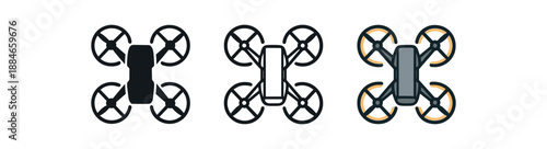 future lifestyle foldable drone with propeller guards
