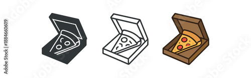 street food pizza slice box to go