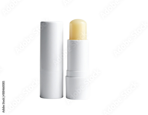 cosmetic tube isolated on white