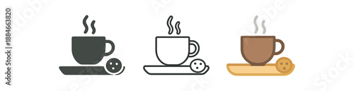 cozy evening routine bedtime tea tray with small cookie