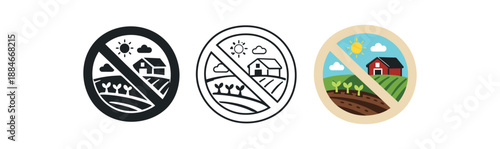 zero contain pesticide free field with small crop