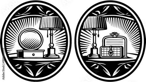 vector illustration of a farm equipment