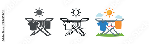 sunday reset laundry drying rack sun weekend reset mood