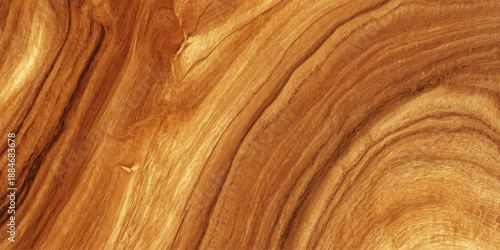 A macro view of natural brown hardwood timber showing the textured grain pattern on a rough oak plank surface
