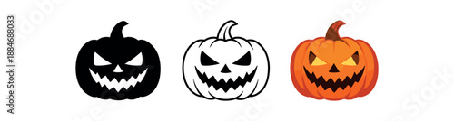 autumn halloween holidays jack o lantern pumpkin spooky smile