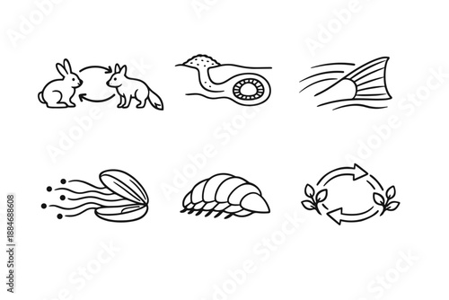 Ecological Innovation Icons.