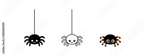 autumn halloween holidays hanging thread tiny cute