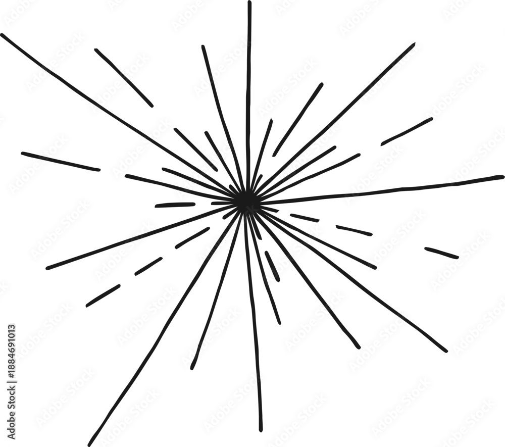 Obraz premium Star minimalist element