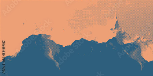 Letterpress ink textures. Set of 3 Rough, eroded lino print textures taken from high resolution scans