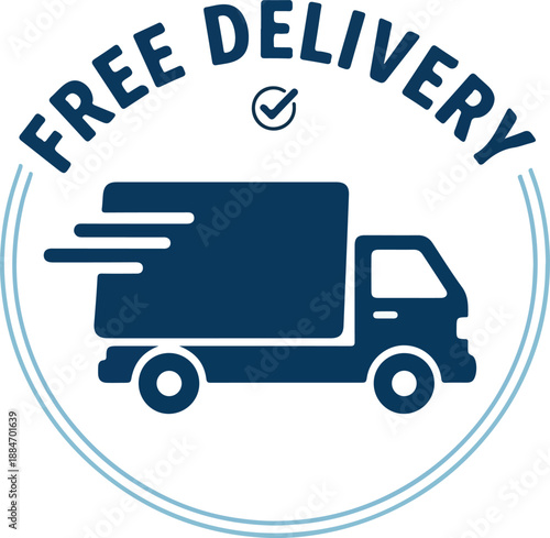 Free Delivery Icon Fast and Reliable Shipping Service for Online Businesses and Retailers