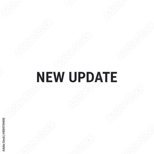 "NEW UPDATE" text displayed prominently in gray on a black background, indicating a recent content revision.