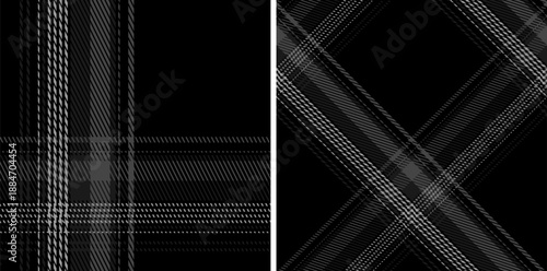 Straight and oblique cage pattern modern fashion texture.