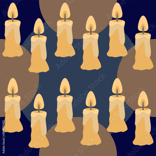 candle sticks backdrop