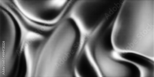 Black radial halftone circles. Dotted sound wave rings. Stippled epicenter, target, radar icon concept. Ripple concentric signal vibration element. Vector round dashed and dotted